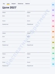 Цели — Эклиптика 2027 — Премиум