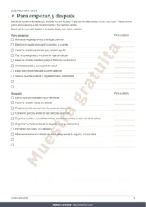 Para empezar, y después — Antes del bebé — cuaderno para la llegada en PDF y hoja de cálculo de presupuesto, sea cual sea su tradición