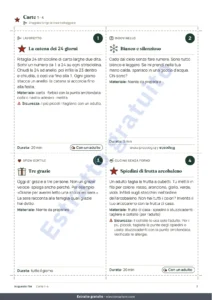 Carte 1–4 — Conto alla rovescia delle feste — 24 carte di attività in famiglia da stampare (calendario dell&rsquo;Avvento)