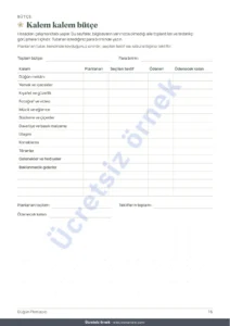 Kalem kalem bütçe — Düğün Planlayıcı — yazdırılabilir PDF defter ve hesap tablosu (Excel, Google Sheets ve LibreOffice ile uyumlu), geleneğiniz ne olursa olsun