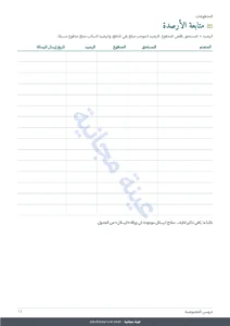 متابعة الأرصدة — دروسي الخصوصية — جدول لمتابعة المتعلمين والحصص والمدفوعات + دفتر PDF للطباعة (Excel وGoogle Sheets وLibreOffice)