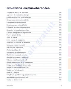 Situations les plus cherchées — Guide de conversation IA