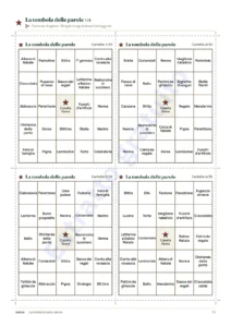 La tombola delle parole · Carte da ritagliare — Giochi delle feste in famiglia — 12 giochi da stampare per Natale e Capodanno