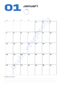 Januari — Ecliptica 2027 — Basis