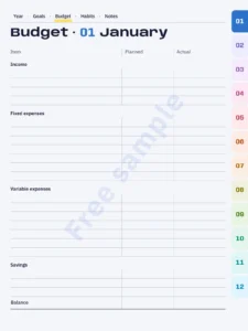 Budget — Ecliptic 2027 — Premium