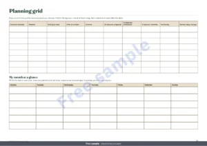 Planning grid — 2027 Marketing Calendar — dates by market and post ideas, PDF + spreadsheet + calendar file