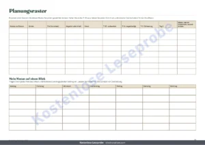 Planungsraster — Marketing-Kalender 2027 — Termine nach Land und Ideen für Beiträge, PDF + Tabelle + Kalenderdatei
