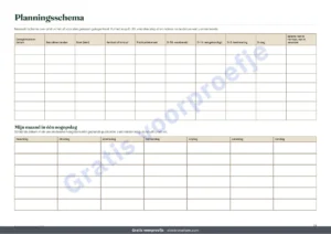 Planningsschema — Marketingkalender 2027 — data per land en ideeën voor berichten, pdf + spreadsheet + agendabestand
