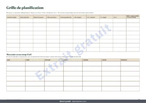 Grille de planification — Calendrier marketing 2027 — dates par pays et idées de publication, PDF + tableur + agenda