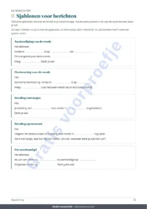 Sjablonen voor berichten — Spaarkring (kasmoni, tontine) — het register van je kring onder vertrouwde mensen: spreadsheet en PDF-boekje (compatibel met Excel, Google Sheets en LibreOffice)