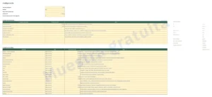 Configuración — Presupuesto 2027 — plantilla Excel y Google Sheets, mes a mes, en tu moneda