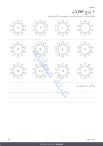 توزيع الطاولات — منظم الزفاف — دفتر PDF للطباعة ومصنف (متوافق مع Excel وGoogle Sheets وLibreOffice)، مهما كان تقليدكم