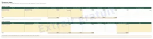 Épargne et dettes — Budget 2027 — tableur Excel et Google Sheets, mois par mois, dans votre devise