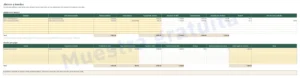 Ahorro y deudas — Presupuesto 2027 — plantilla Excel y Google Sheets, mes a mes, en tu moneda