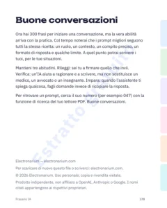 Buone conversazioni — Frasario IA