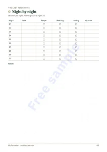 Night by night — My Ramadan — Undated 30-Day Planner