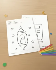 My Ramadan Activity Book — Games, Colouring and Kind Acts, Ages 5-10