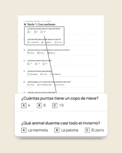 Juegos de fiesta en familia — 12 juegos para imprimir en Navidad y Nochevieja